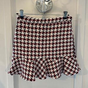 Houndstooth skirt M